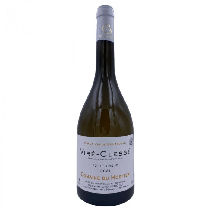 Domaine du Mortier Viré-Clessé "fût de chêne" 2023 blanc sec bouteille Domaine du Mortier Viré-Clessé "fût de chêne" 2023 blanc sec bouteille