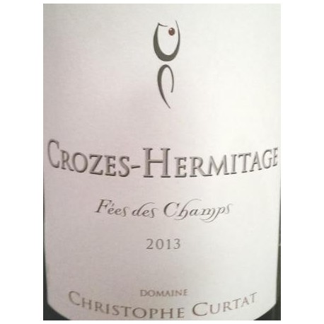 Domaine Christophe Curtat Crozes Hermitage "fees des champs" red 2013