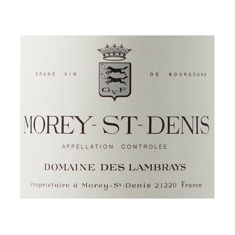 Domaine des Lambrays Morey Saint Denis red 2013