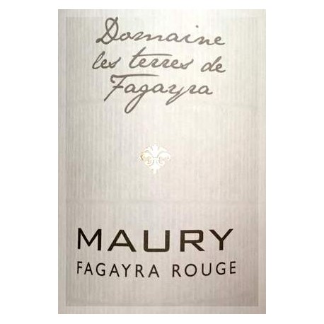 Les Terres de Fagayra Maury red 2014