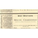 Bret Brothers Macon-Chardonnay dry white 2014 Bret Brothers Macon-Chardonnay dry white 2014