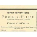 Bret Brothers Pouilly-Fuisse "Les Crays" dry white 2014 Bret Brothers Pouilly-Fuisse "Les Crays" dry white 2014