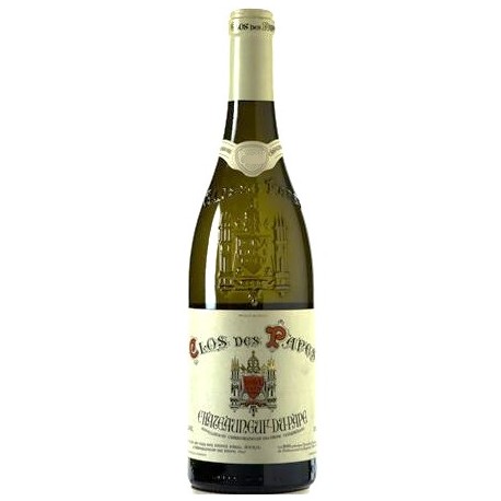 Clos des Papes Chateauneuf du Pape blanc 2015 bouteille