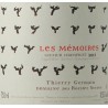 Domaine des Roches Neuves Saumur-Champigny "Les mémoires" 2013 etiquette