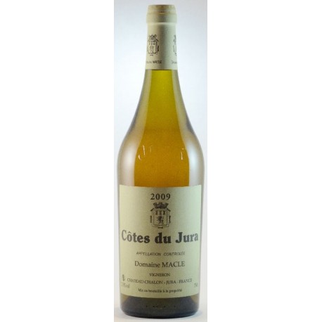 Domaine Jean Macle Cotes du Jura "chardonnay Savagnin" dry white 2009