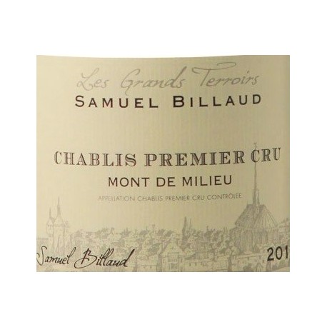 Domaine Samuel Billaud Chablis 1er Cru Mont de Milieu blanc sec 2015