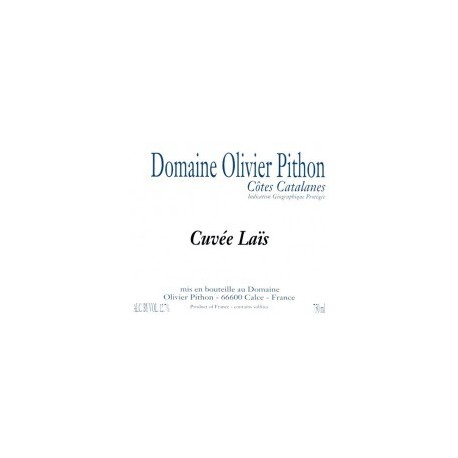 Domaine Olivier Pithon "Laïs" blanc sec 2015