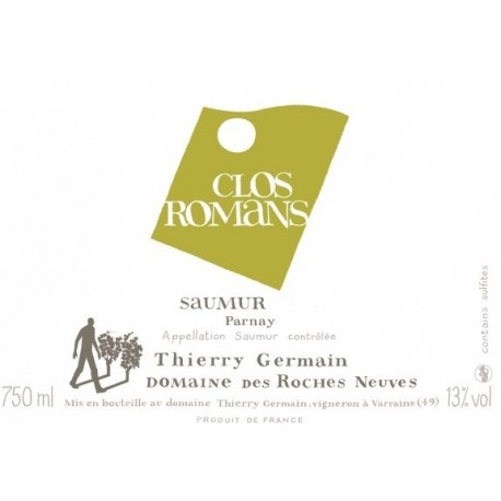 Domaine des Roches Neuves Saumur white "Clos Romans" 2015 Domaine des Roches Neuves Saumur white "Clos Romans" 2015