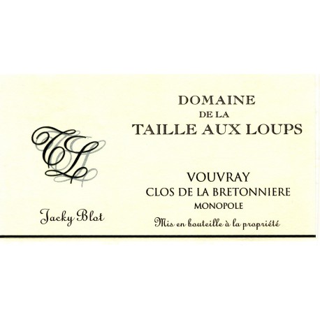 Domaine de la Taille aux Loups Vouvray Clos de la Bretonnière 2013  