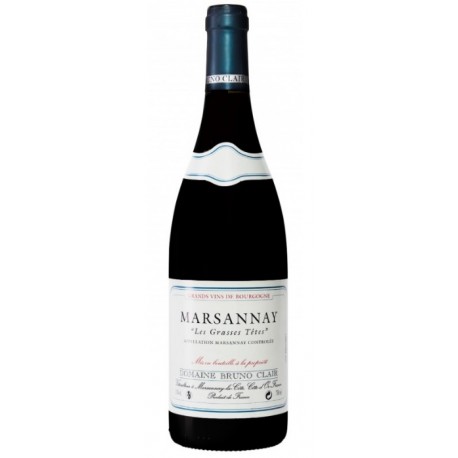 Domaine Bruno Clair Marsannay "Les Grasses Tetes" red 2014