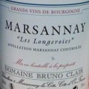 Domaine Bruno Clair Marsannay "Les Longeroies" red 2014 Domaine Bruno Clair Marsannay "Les Longeroies" red 2014