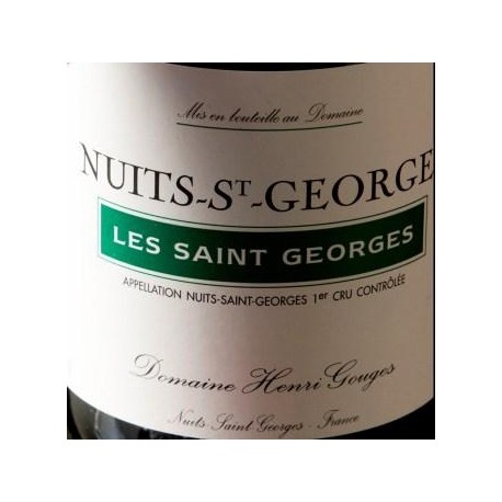 Domaine Henri Gouges Nuits-Saint-Georges 1er cru "Les Saint-Georges" red 2014 Domaine Henri Gouges Nuits-Saint-Georges 1er cru "Les Saint-Georges" red 2014