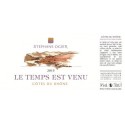 Domaine Stéphane Ogier "Le Temps est Venu" (Grenache) blanc sec 2015 Domaine Stéphane Ogier "Le Temps est Venu" (Grenache) blanc sec 2015
