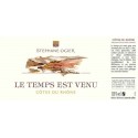 Stéphane Ogier cotes du rhone grenache Le Temps est Venu 2015 magnum