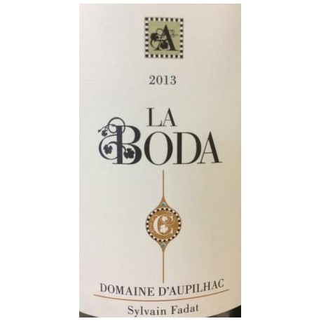 Domaine d'Aupilhac AOP Languedoc Montpeyroux "La Boda" rouge 2013