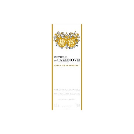 Chateau de Cazenove Bordeaux Supérieur rouge 2010