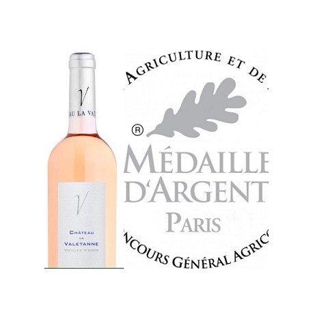 Chateau La Valetanne Cotes de Provence "Vieilles Vignes" rose 2016