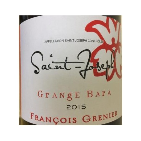 Domaine François Grenier Saint Joseph rouge 2015