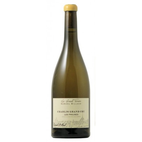 Domaine Samuel Billaud Chablis Grand Cru "Les Preuses" blanc sec 2015 bouteille Domaine Samuel Billaud Chablis Grand Cru "Les Preuses" blanc sec 2015 bouteille