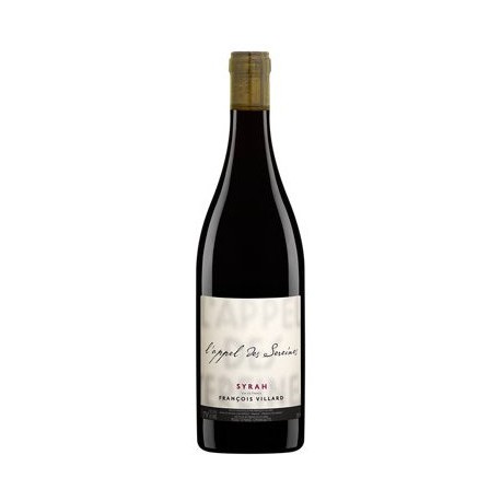 Domaine Francois Villard L'Appel des sereines syrah rouge 2016 bouteille Domaine Francois Villard L'Appel des sereines syrah rouge 2016 bouteille