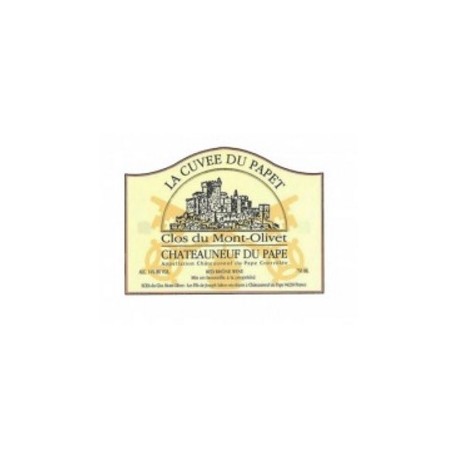 Clos du Mont-Olivet Châteauneuf-du-Pape La cuvée du papet 2007 etiquette
