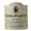 Domaine Jean-Paul et Benoît Droin Chablis Grand Cru Les Clos 2016 etiquette