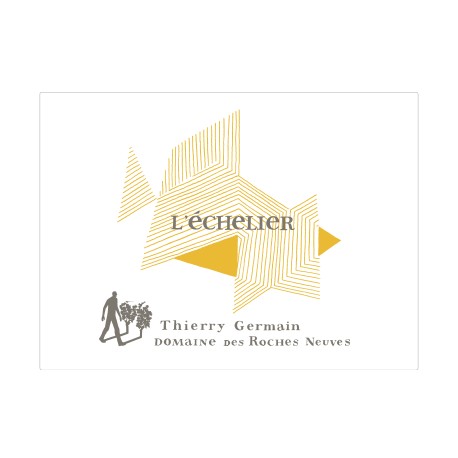 Domaine des Roches Neuves l'Echelier blanc 2016 étiquette Domaine des Roches Neuves l'Echelier blanc 2016 étiquette