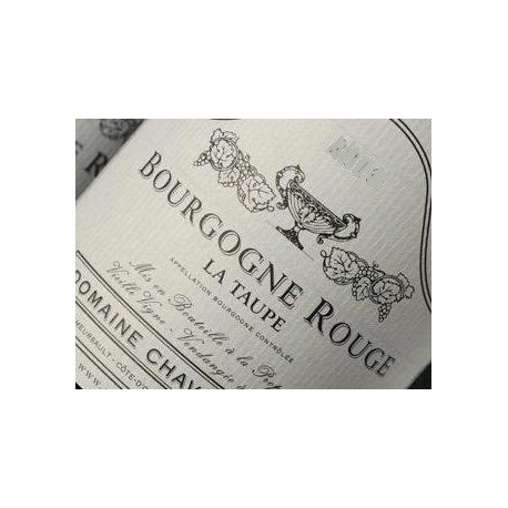 Chavy-Chouet Bourgogne La Taupe rouge 2016 etiquette Chavy-Chouet Bourgogne La Taupe rouge 2016 etiquette