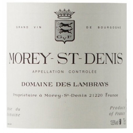 Domaine des Lambrays Morey Saint Denis 2015 etiquette