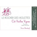 Le Rocher des Violettes Touraine "côt vieilles vignes" rouge 2015 etiquette Le Rocher des Violettes Touraine "côt vieilles vignes" rouge 2015 etiquette