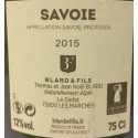 Domaine Blard Savoie "Lébraz" (jacquère) blanc sec 2015