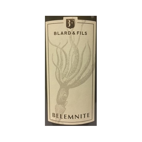 Domaine Blard Savoie "Belemnite" (altesse) blanc sec 2015 etiquette