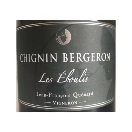Domaine JP et JF Quenard Chignin Bergeron "Les Eboulis" (roussanne) blanc sec 2016 etiquette