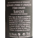 Domaine JP et JF Quenard Chignin Bergeron "Les Eboulis" (roussanne) blanc sec 2016 contre etiquette