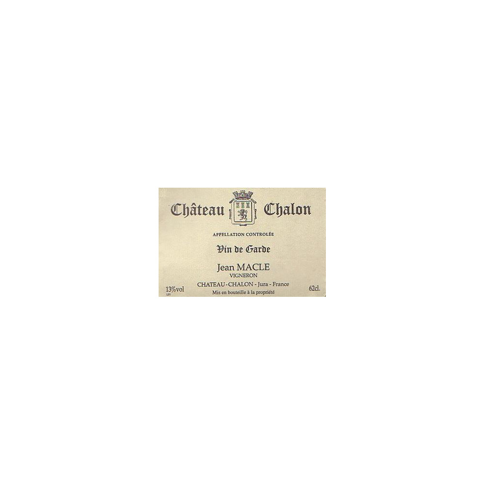 Domaine Jean Macle Chateau-Chalon 2006 (62 cl) Domaine Jean Macle Chateau-Chalon 2006 (62 cl)