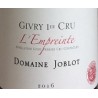 Domaine Joblot Givry 1er Cru Marole rouge 2016 bouteille