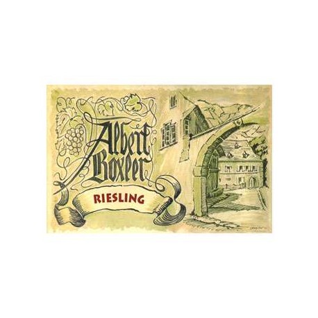 Domaine Albert Boxler Riesling dry white 2015 Domaine Albert Boxler Riesling dry white 2015
