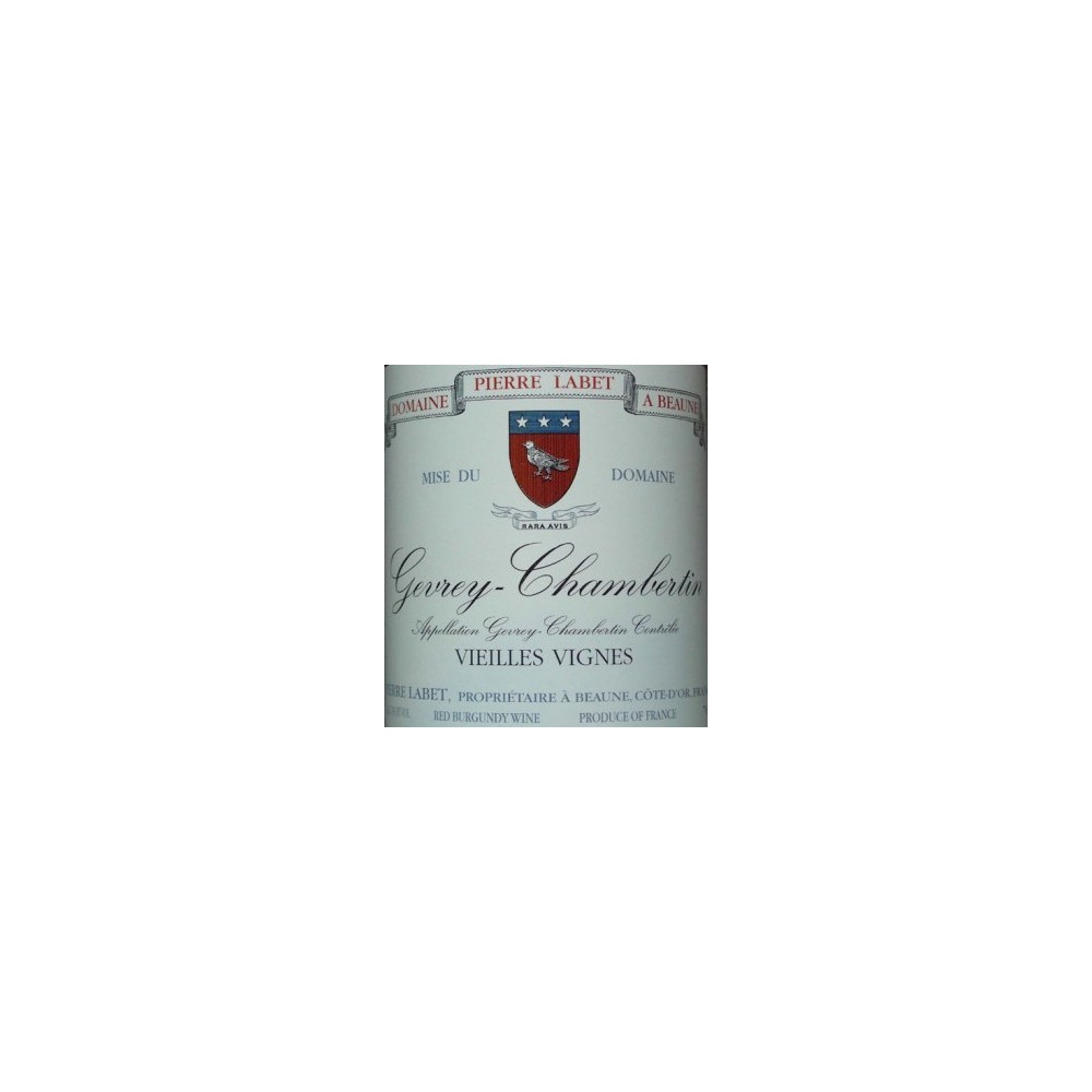 Domaine P. Labet Gevrey-Chambertin "Vieilles Vignes" red 2011 Domaine P. Labet Gevrey-Chambertin "Vieilles Vignes" red 2011