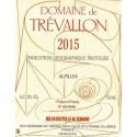 Domaine de Trévallon rouge 2015 etiquette Domaine de Trévallon rouge 2015 etiquette