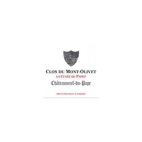 Clos du Mont-Olivet Chateauneuf-du-Pape La cuvee du Papet red 2015