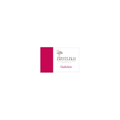 Domaine de La Chevalerie Bourgueil "Les Galichets" rouge 2015 etiquette