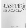 Mas del Périé Cahors "Les Acacias" 2016 etiquette