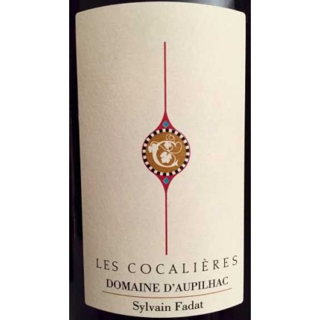 Domaine d'Aupilhac AOP Languedoc "Les Cocalières" rouge 2016 etiquette