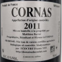 Domaine du Coulet Matthieu Barret Cornas "Billes Noires" red 2011