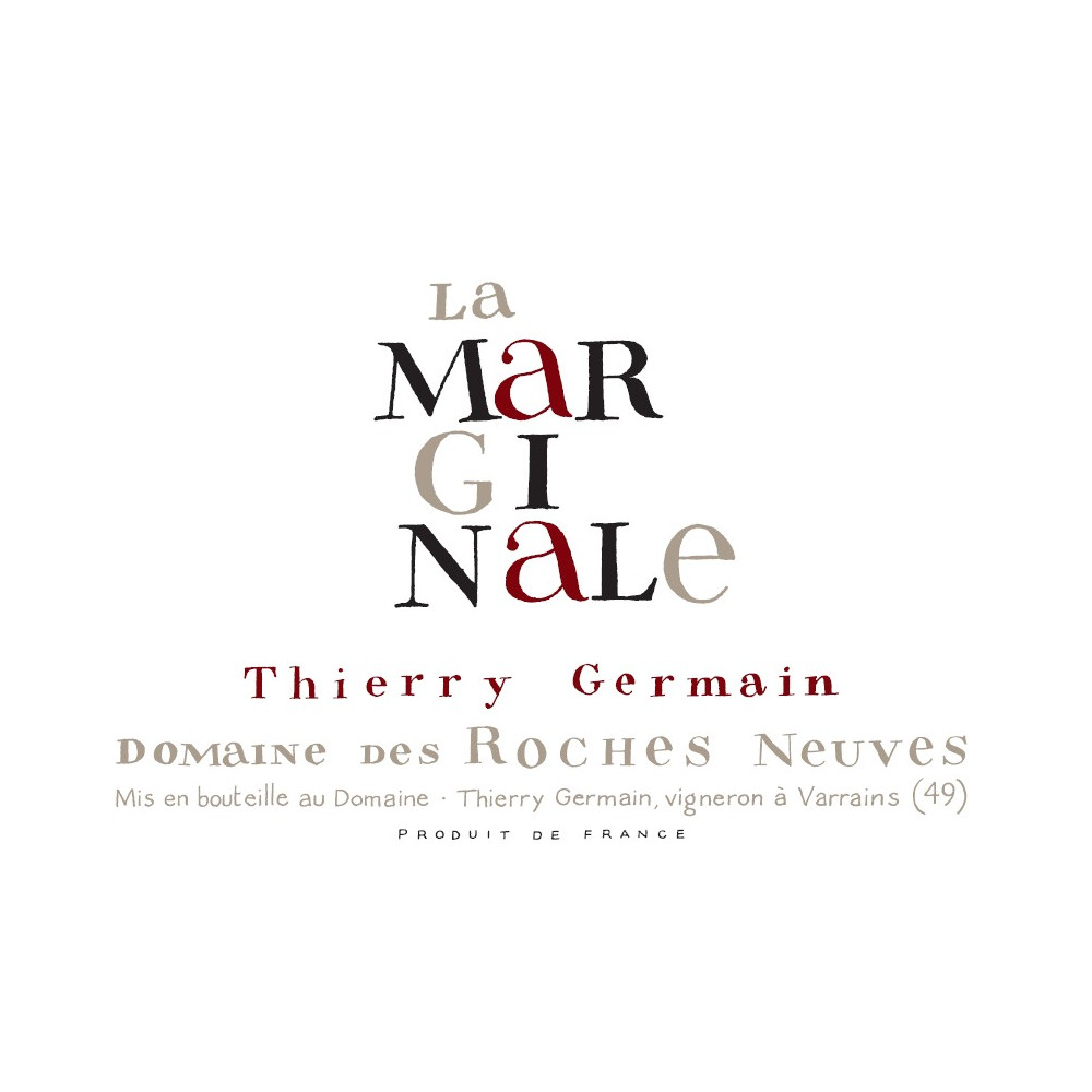 Domaine des Roches Neuves Saumur-Champigny "La Marginale" red 2010 Domaine des Roches Neuves Saumur-Champigny "La Marginale" red 2010