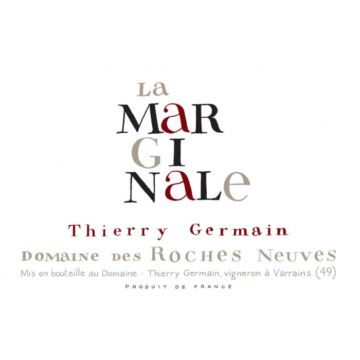 Domaine des Roches Neuves Saumur-Champigny "La Marginale" red 2010 Domaine des Roches Neuves Saumur-Champigny "La Marginale" red 2010
