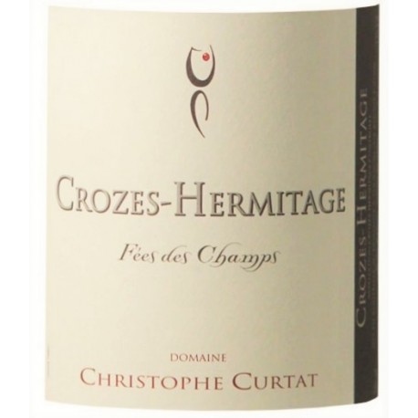 Domaine Christophe Curtat Crozes Hermitage fee des champs 2017 etiquette