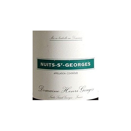 Domaine Henri Gouges Nuits Saint Georges Villages rouge 2016 etiquette Domaine Henri Gouges Nuits Saint Georges Villages rouge 2016 etiquette