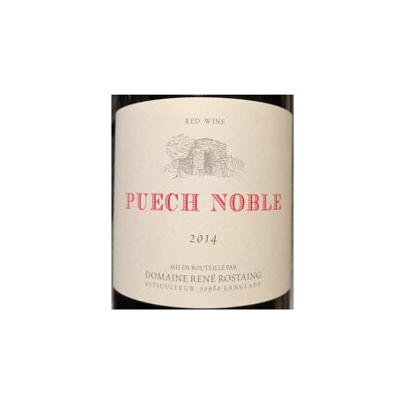 Rostaing Puech Noble 2014 etiquette Rostaing Puech Noble 2014 etiquette