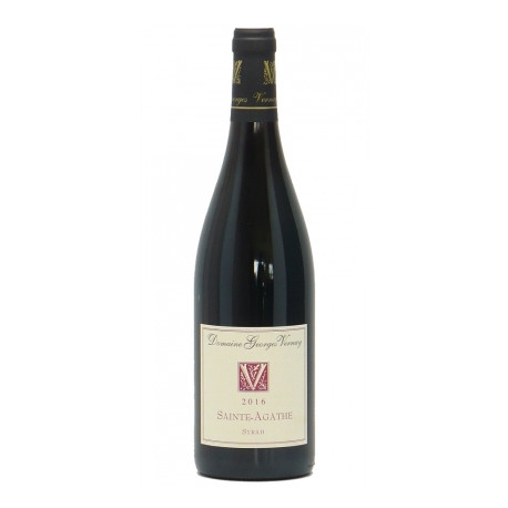 Domaine Georges Vernay Cotes du Rhone Sainte Agathe 2016 bouteille Domaine Georges Vernay Cotes du Rhone Sainte Agathe 2016 bouteille